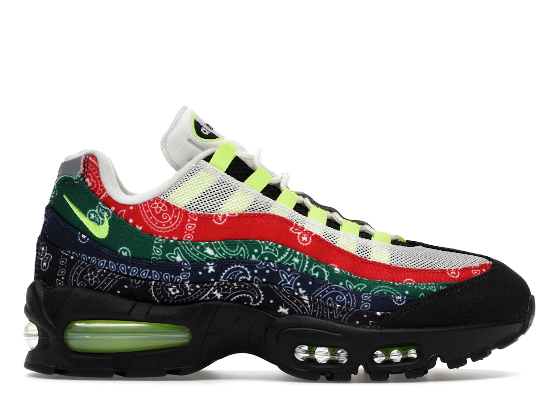 Nike Air Max 95 OG Big Bubble Neon Paisley Bandana