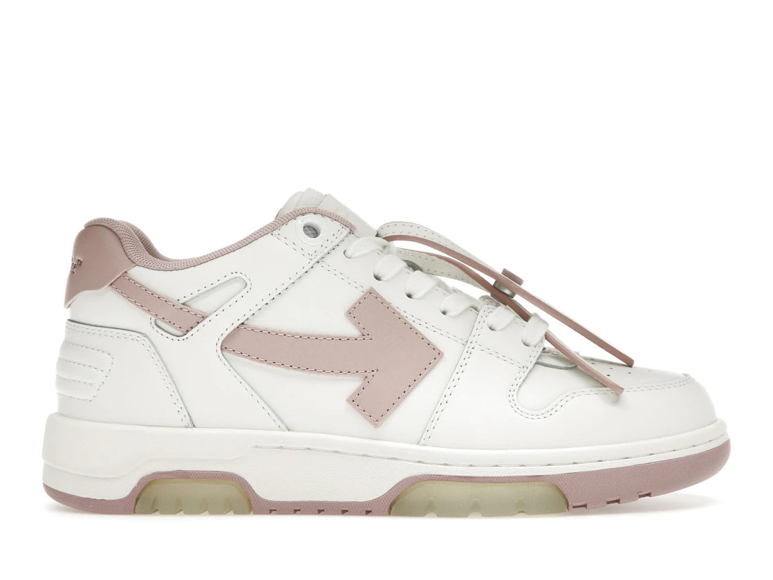 OFF-WHITE Out Of Office OOO Low Tops White Pink (Women's) 2023