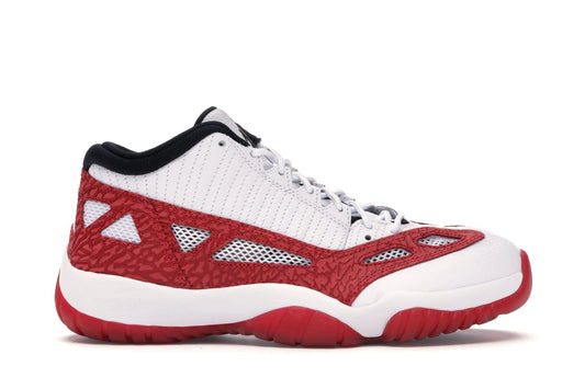 Jordan 11 Retro Low IE White Gym Red
