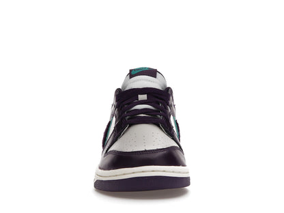 Nike Dunk Low Chenille Swoosh Sail Grand Purple