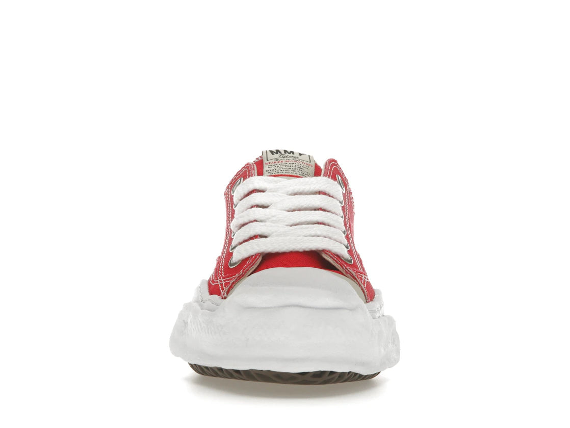 Maison Mihara Yasuhiro Hank OG Sole Canvas Low Red