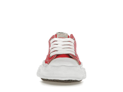 Maison Mihara Yasuhiro Hank OG Sole Canvas Low Red