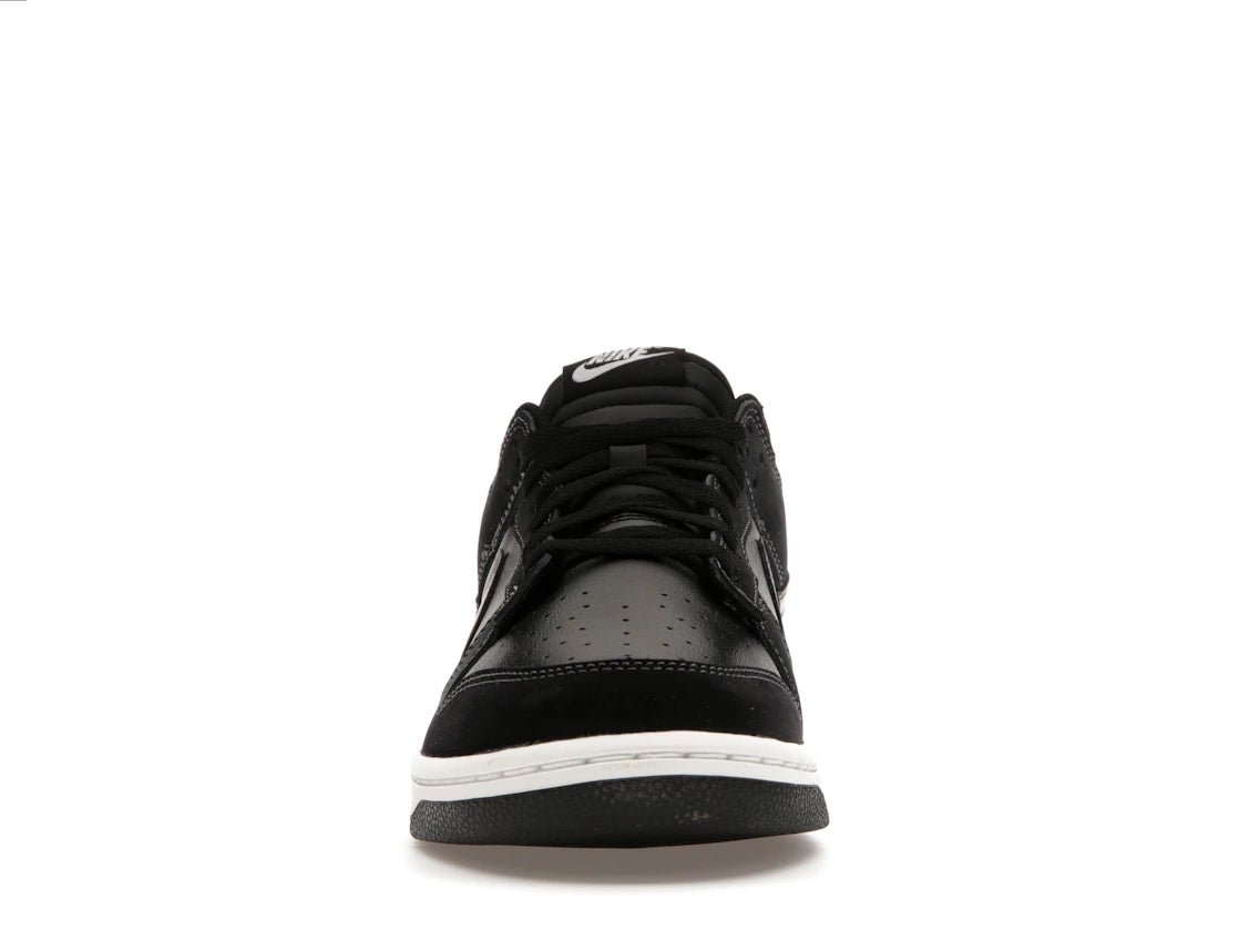 Nike Dunk Low Airbrush Swoosh Black