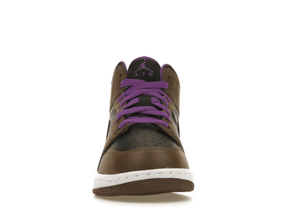 Jordan 1 Mid Purple Mocha (GS)