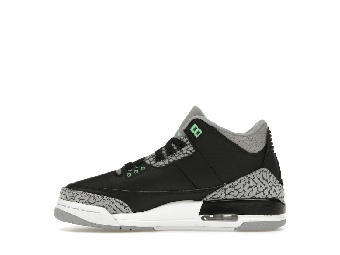 Jordan 3 Retro Green Glow (GS)