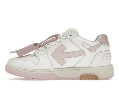 OFF-WHITE Out Of Office OOO Low Tops White Light Pink (Women's)