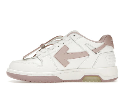 OFF-WHITE Out Of Office OOO Low Tops White Pink (Women's) 2023