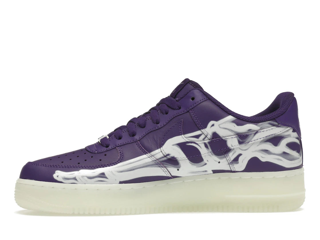 Nike Air Force 1 Low '07 QS Purple Skeleton Halloween (2021)