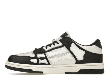 AMIRI Skel Top Low Black White