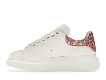 Alexander McQueen Oversized White White Pink Glitter (Women's)