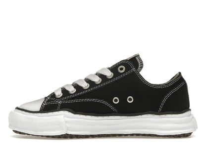 Maison Mihara Yasuhiro Peterson OG Sole Canvas Low Black