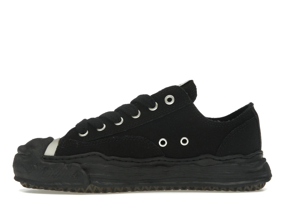 Maison Mihara Yasuhiro Hank OG Sole Canvas Low Black Black