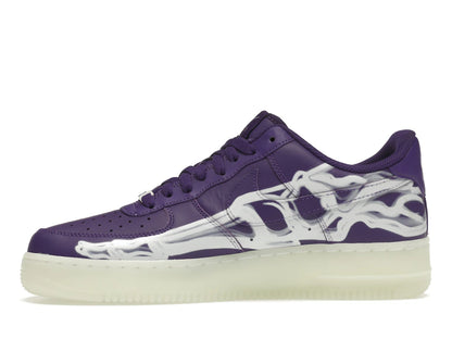 Nike Air Force 1 Low '07 QS Purple Skeleton Halloween (2021)