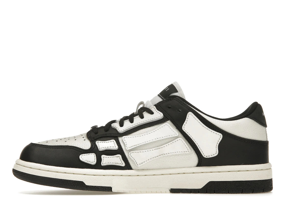AMIRI Skel Top Low Black White