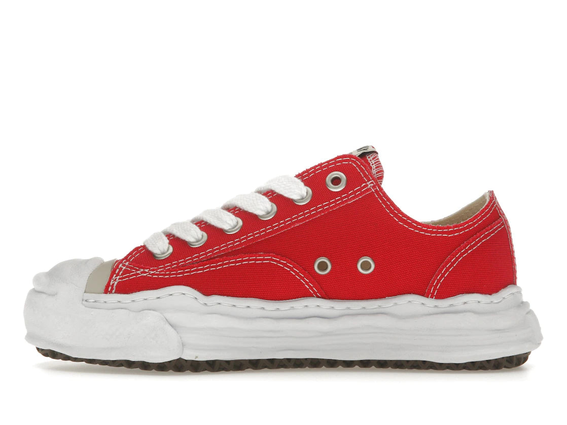 Maison Mihara Yasuhiro Hank OG Sole Canvas Low Red