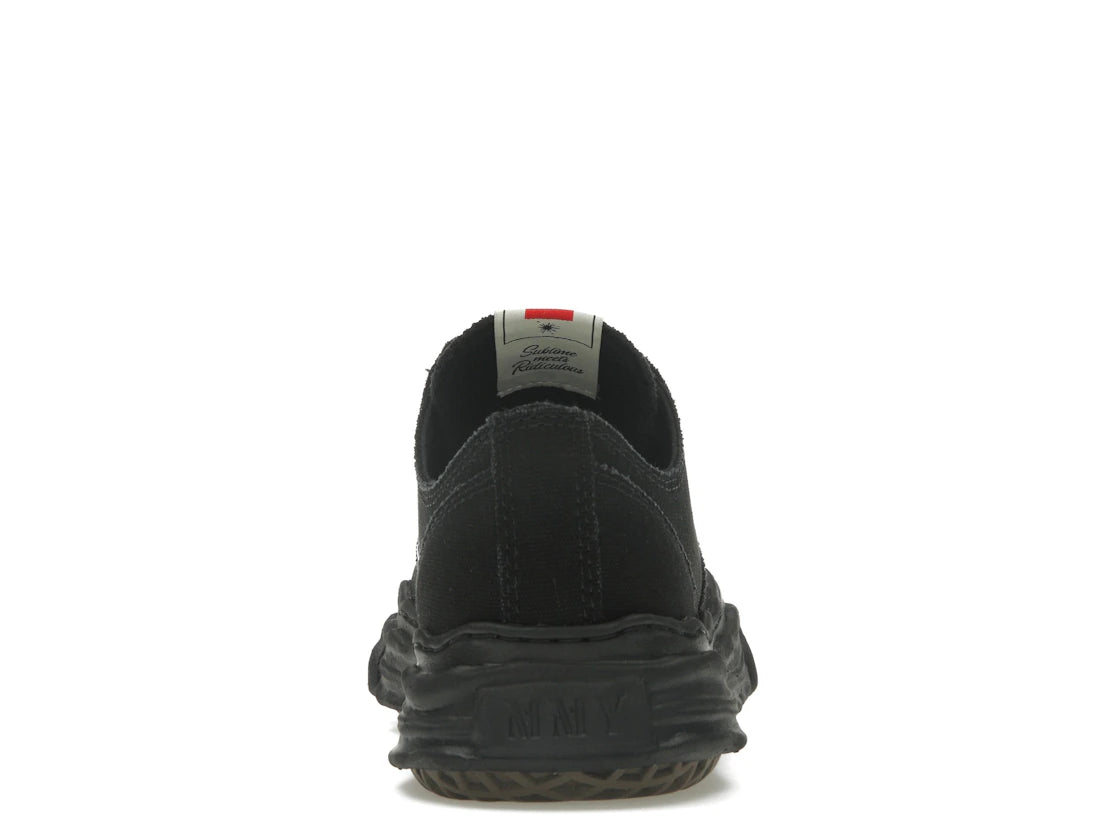 Maison Mihara Yasuhiro Hank OG Sole Canvas Low Black Black