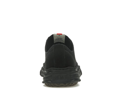 Maison Mihara Yasuhiro Hank OG Sole Canvas Low Black Black