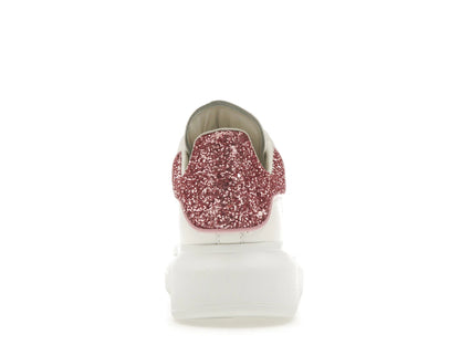 Alexander McQueen Oversized White White Pink Glitter (Women's)