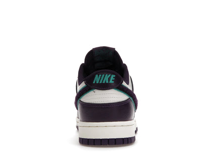 Nike Dunk Low Chenille Swoosh Sail Grand Purple