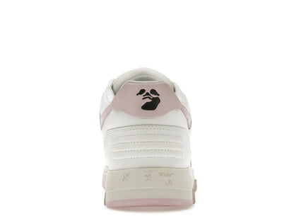 OFF-WHITE Out Of Office OOO Low Tops White Light Pink (Women's)