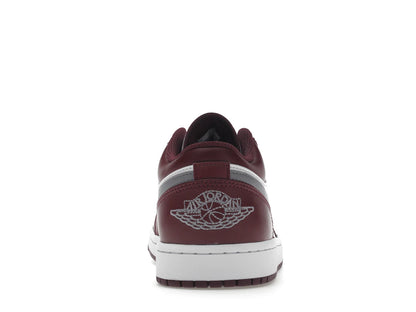Jordan 1 Low White Bordeaux