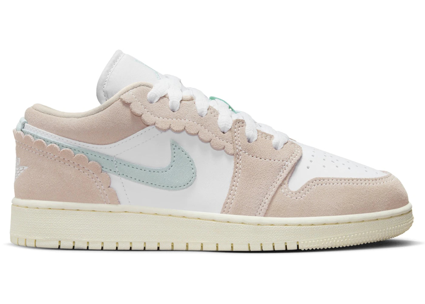 Jordan 1 Low SE Scalloped Edge Guava Ice (GS)