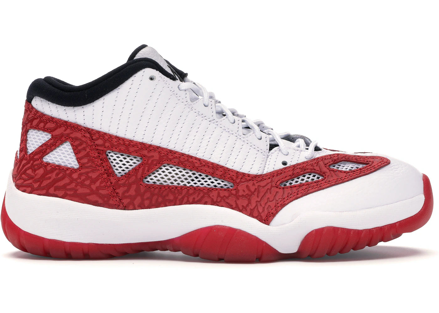 Jordan 11 Retro Low IE White Gym Red