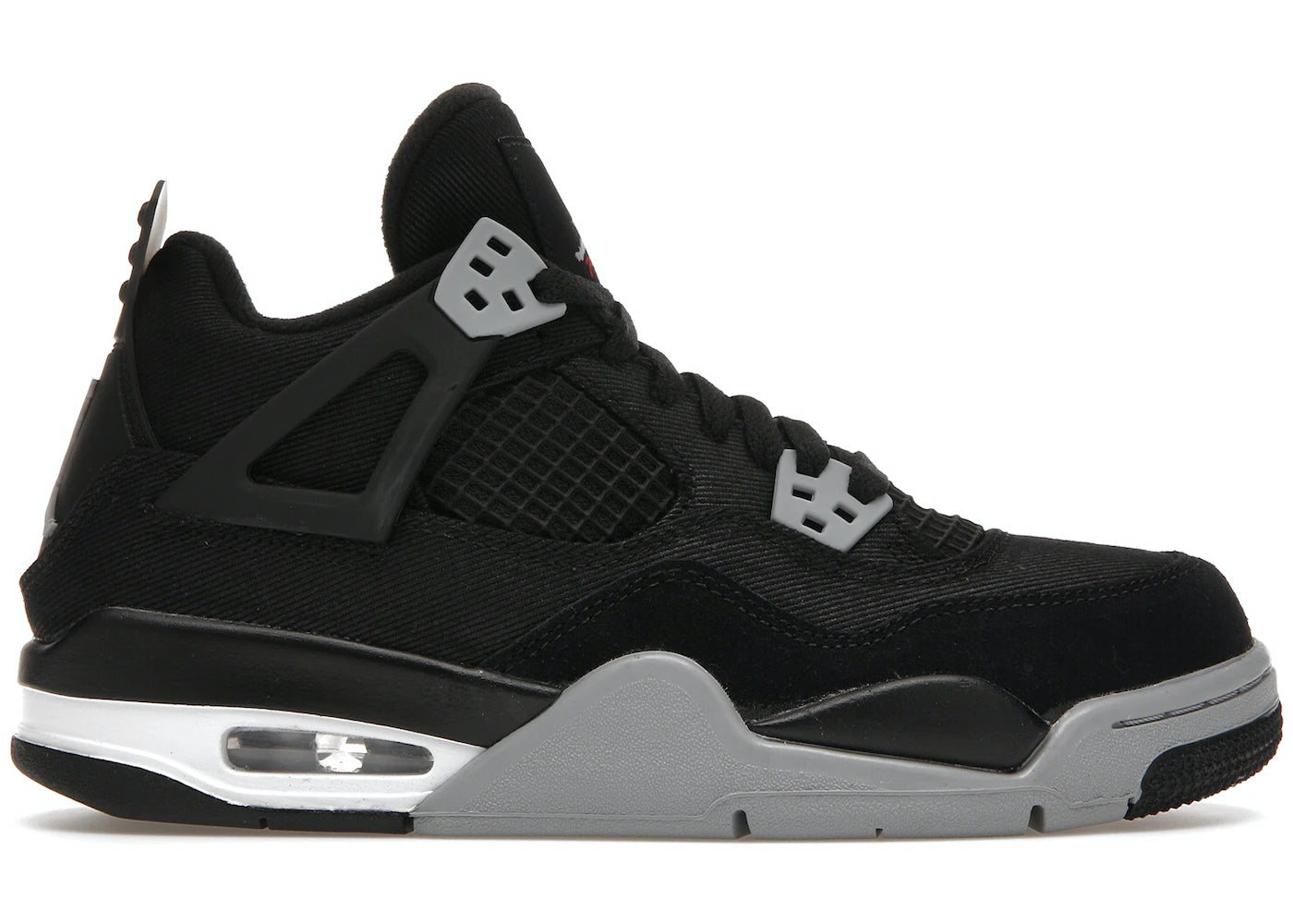 Jordan 4 Retro Black Canvas (GS) – SOLEBLOCK