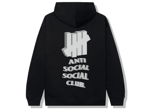 Anti Social Social Club 1st And La Brea Hoodie Black