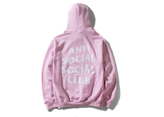 Anti Social Social Club Know You Better Hoodie Pink