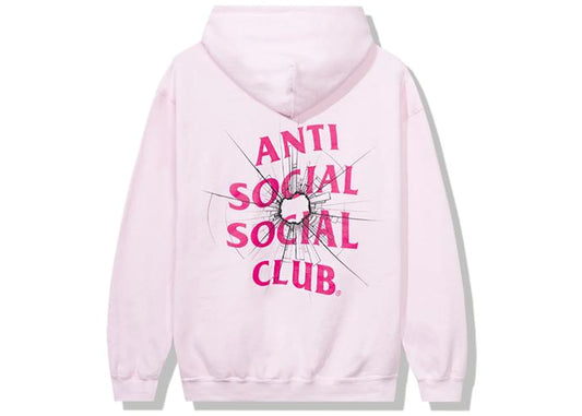 Anti Social Social Club Theories Hoodie Pink