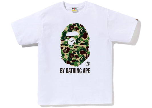 BAPE ABC Camo By Bathing Ape Tee White/Green