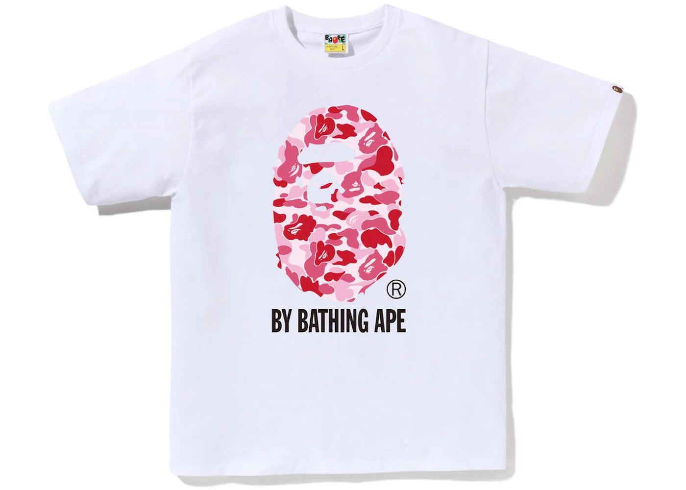 BAPE ABC Camo By Bathing Ape Tee White/Pink