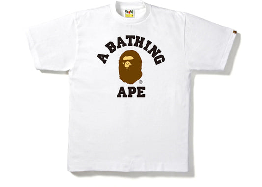 BAPE College Tee White