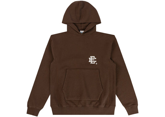 Eric Emanuel EE Basic Hoodie Brown/White