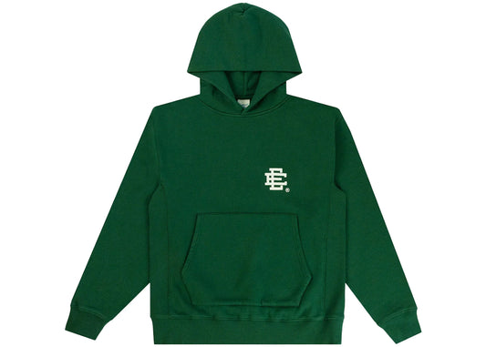 Eric Emanuel EE Basic Hoodie Green/White