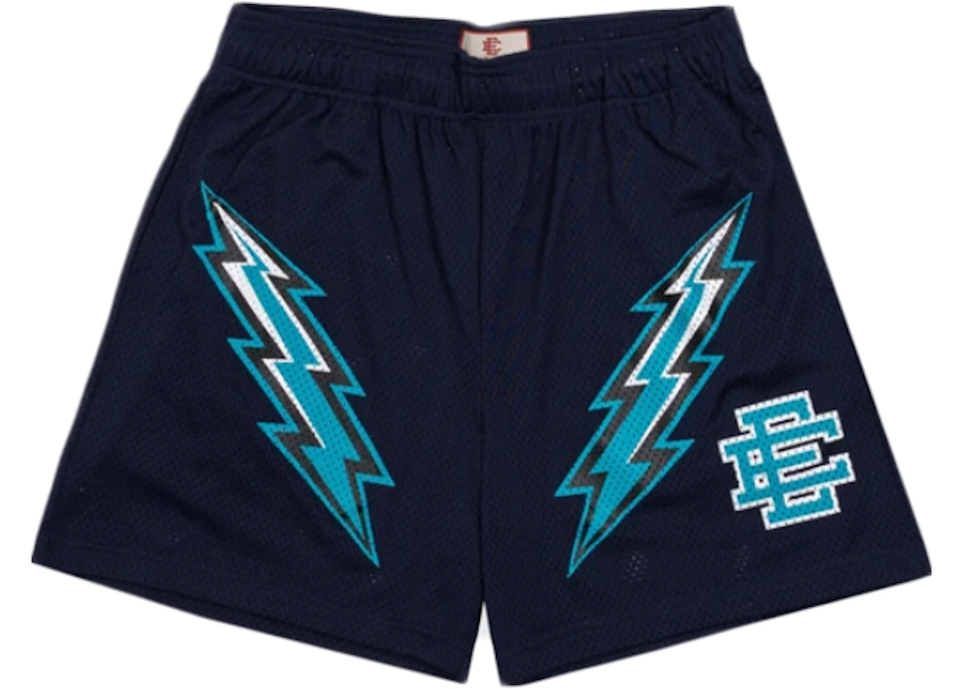 Eric Emanuel EE Basic Lightning Bolt Short Navy/Black/Teal