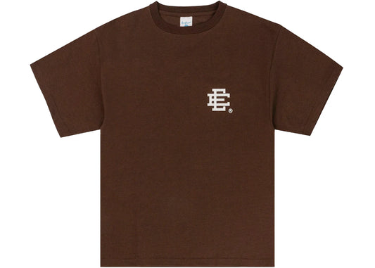 Eric Emanuel EE Basic T-Shirt Brown/White