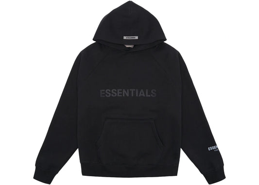 Fear of God Essentials 3D Silicon Applique Pullover Hoodie Dark Slate/Stretch Limo/Black