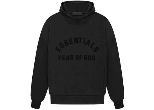 Fear of God Essentials Hoodie Black