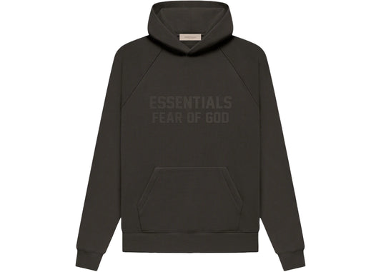 Fear of God Essentials Hoodie Off Black