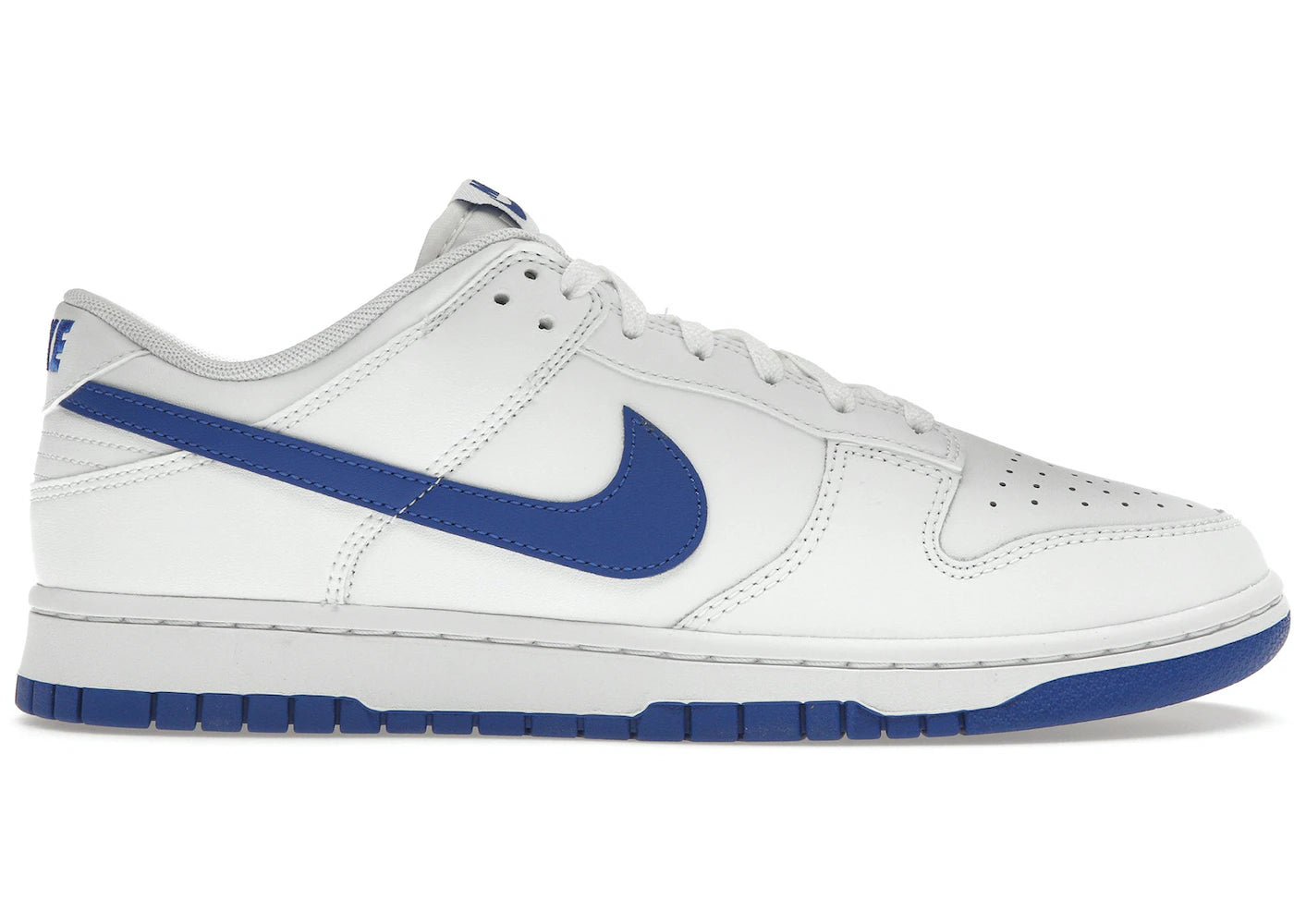 Nike Dunk Low White Hyper Royal