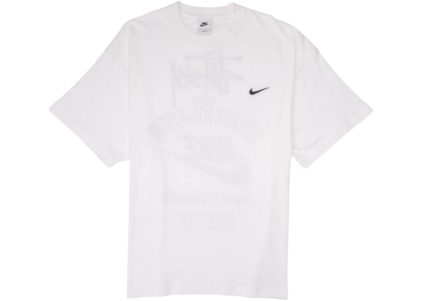 Nike x Stussy The Wide World Tribe T-Shirt White