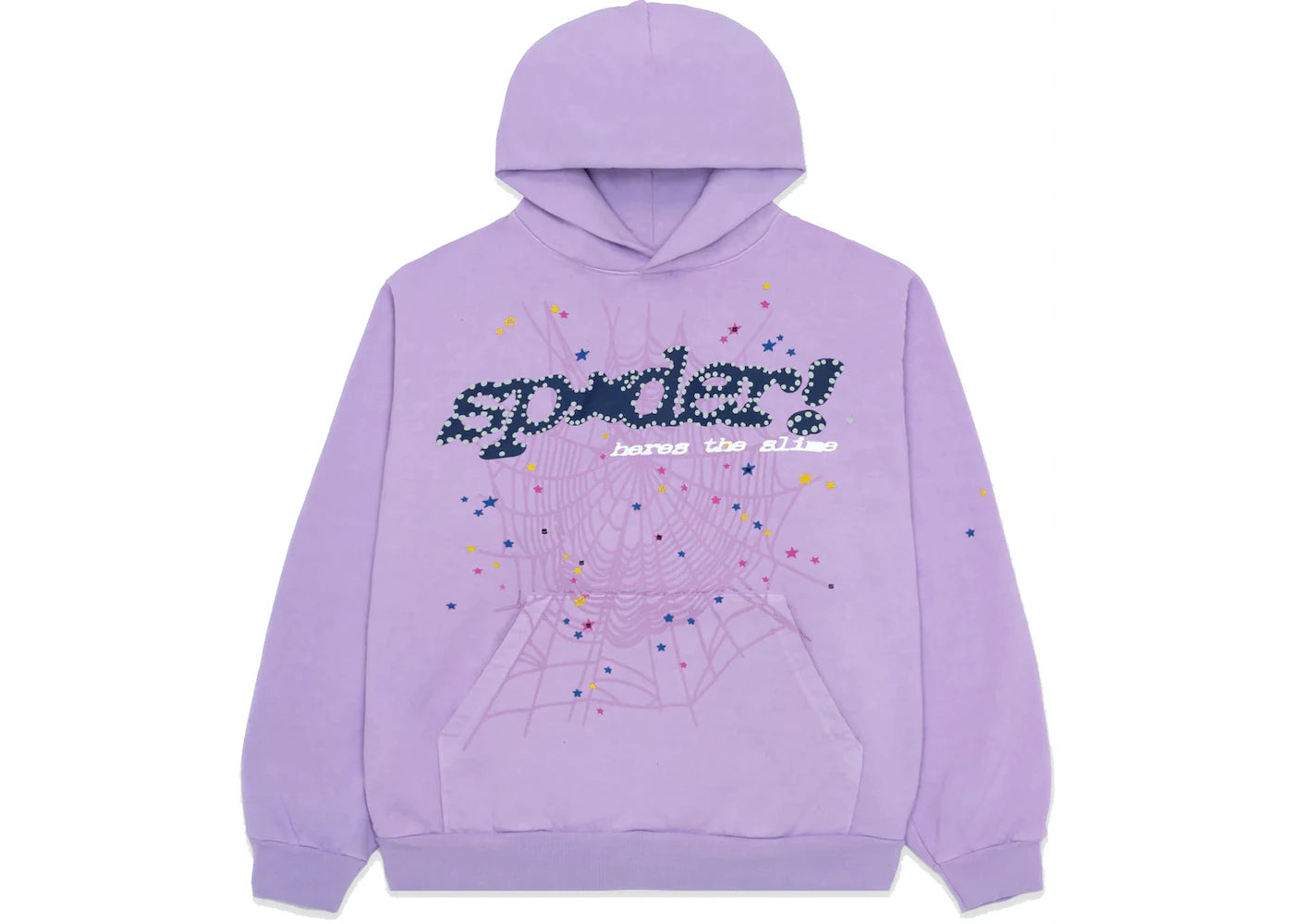 Sp5der Acai Hoodie Purpler