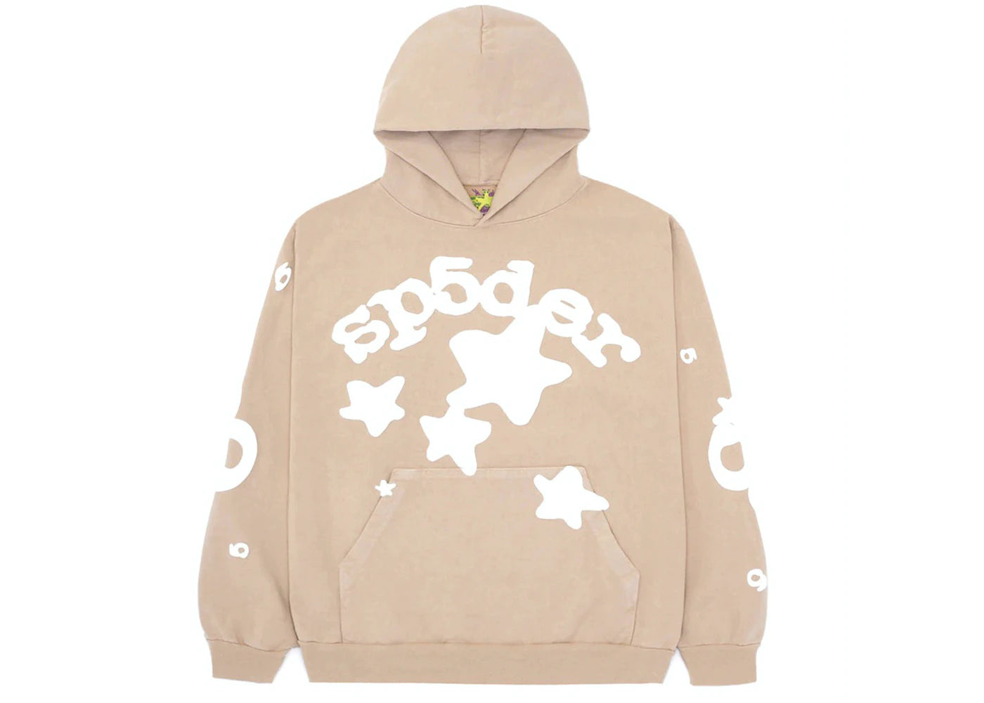 Sp5der Beluga Hoodie Sand