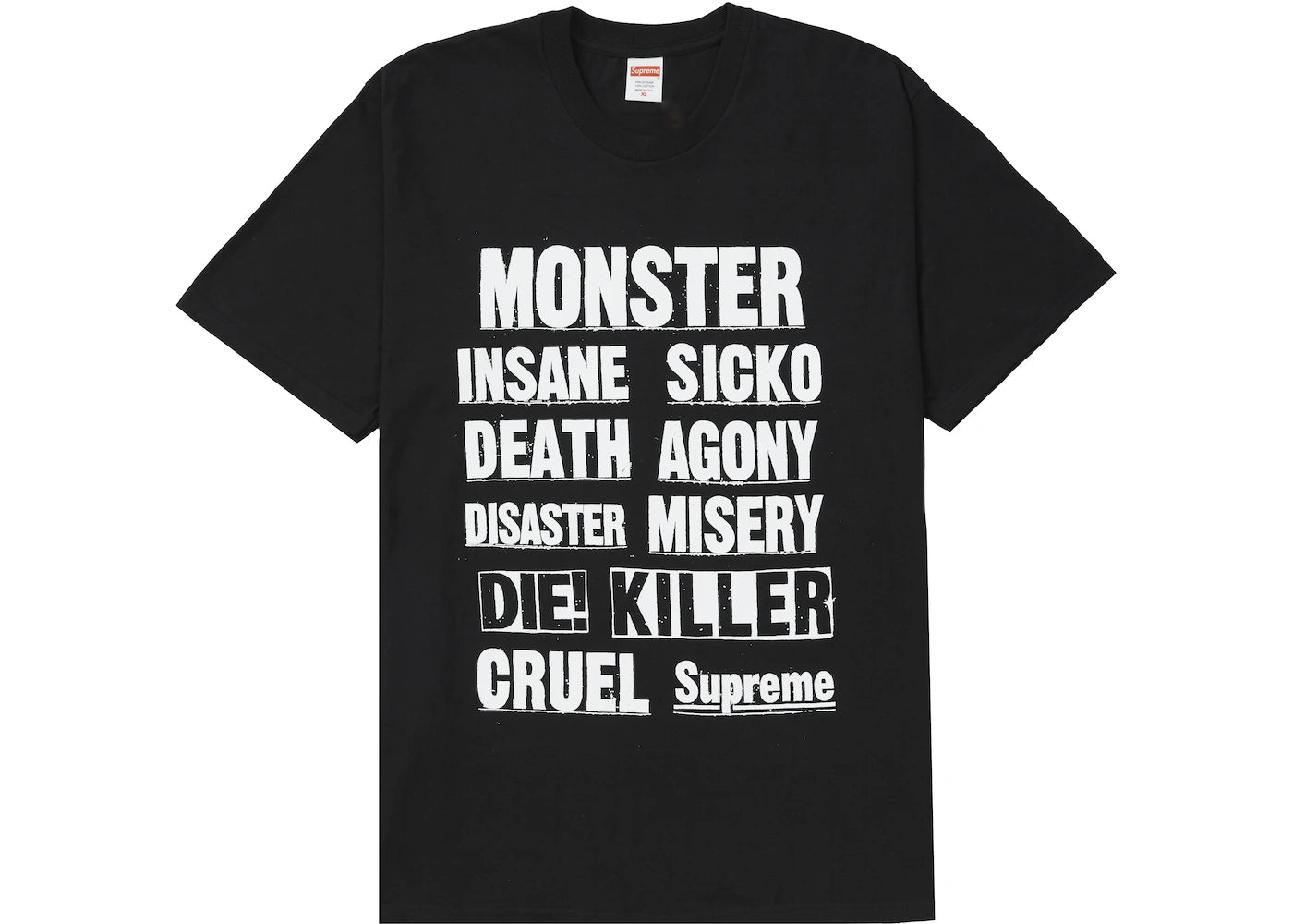 Supreme Monster Tee Black