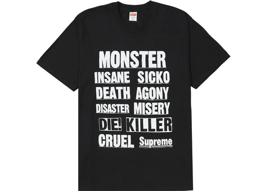 Supreme Monster Tee Black