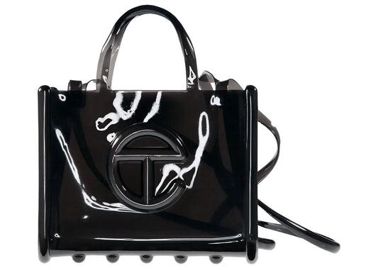 Telfar x Melissa Medium Jelly Shopper Black