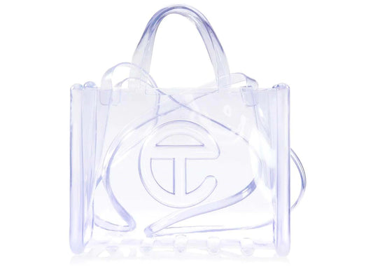 Telfar x Melissa Medium Jelly Shopper Clear