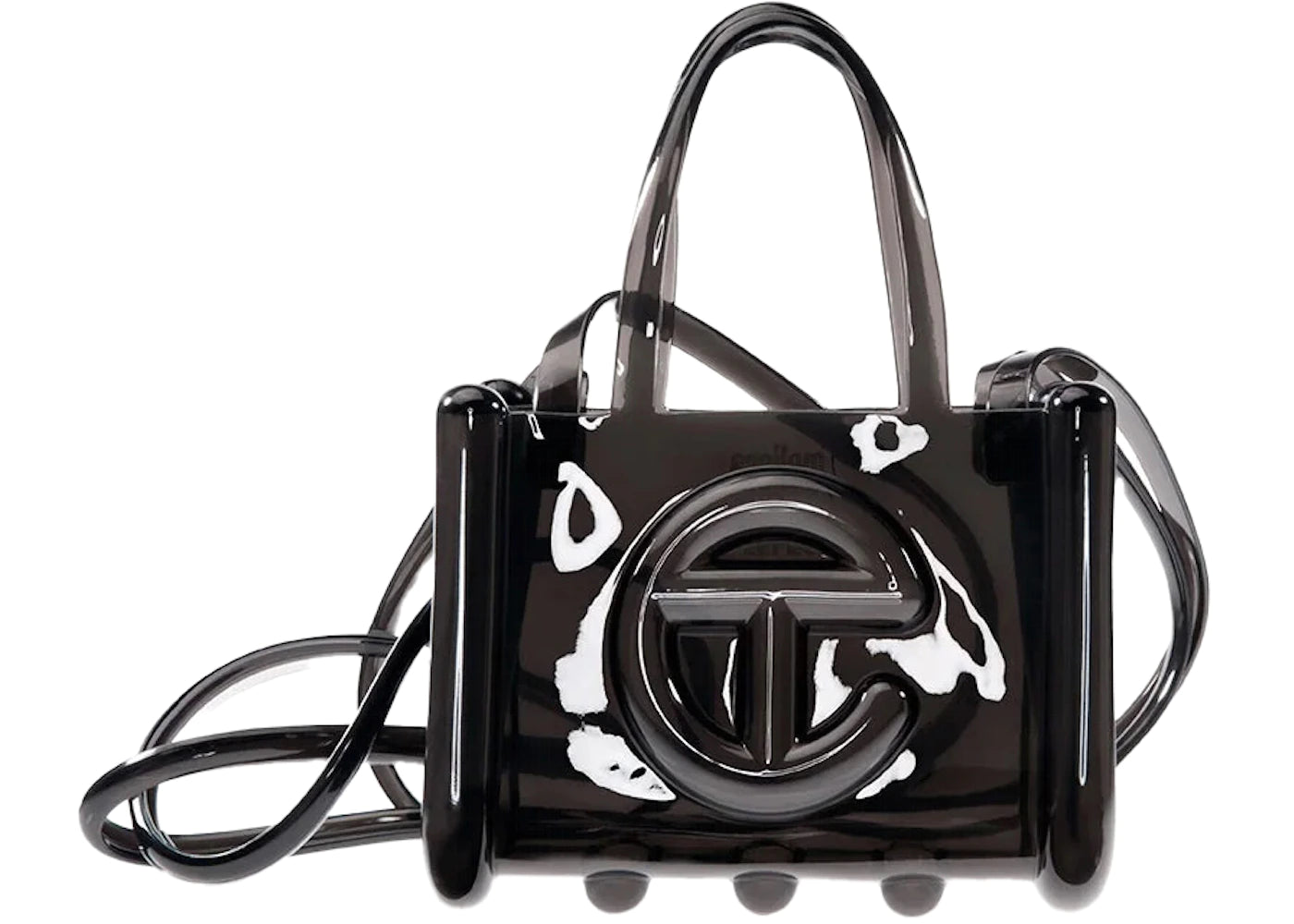 Telfar x Melissa Small Jelly Shopper Black